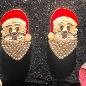 SUGARFIX BY BAUBLEBAR Santa Claus Pearl Earrings